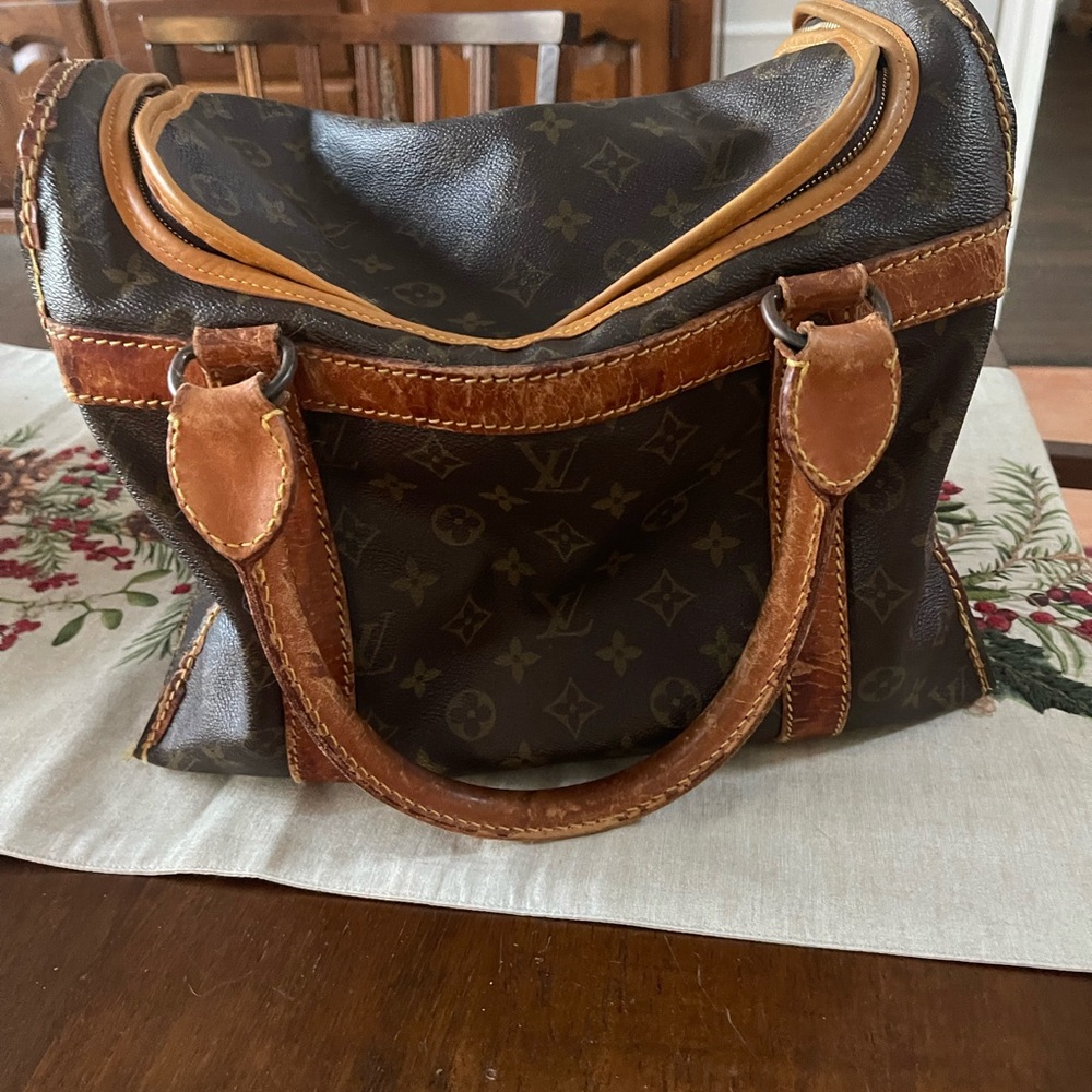 Louis Vuitton PM Brown Monogram Pet Carrier Bag